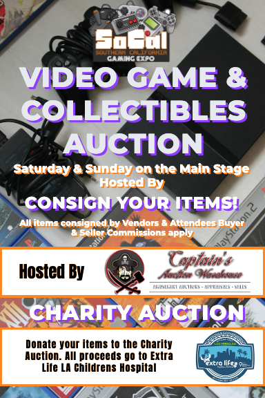 4X6 SoCal Video Games &amp; Collectibles Auction copy